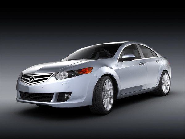 honda car c4d - Honda Accord (2010) by Swan3DStudios